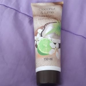 Coconut and lime body lotion